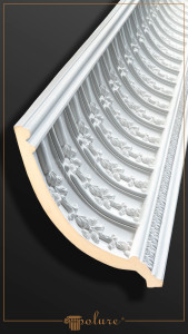 P81169 Poliuretan Cornișă Cu Model Modele Cornișă Decorativă din Poliuretan cu Model 20x30 cm P81169
