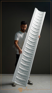 P81169 Poliuretan Cornișă Cu Model Modele Cornișă Decorativă din Poliuretan cu Model 20x30 cm P81169