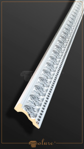 P82069 Poliuretan Cornișă Cu Model Modele Cornișă Decorativă din Poliuretan cu Model 3x11 cm