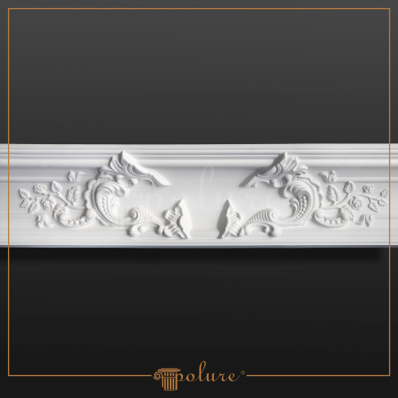 P83091B Poliuretan Cornișă Cu Model Modele Cornișă Decorativă din Poliuretan cu Model Clasic 18x18 cm