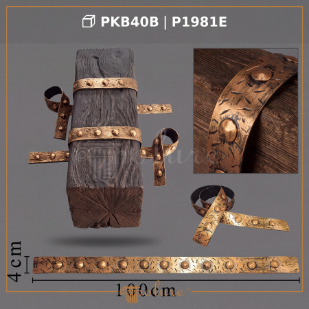 PKB40B Poliuretan Bandă Pentru Grindă Modele Bandă din Cauciuc pentru Grinzi 2x1040x40 mm Cu Nituri