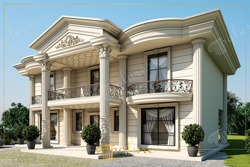 Stâlpi Decorativi Poliuretan  Stâlpi decorativi din poliuretan: coloane, semicoloane și pilaștri cu bază și capitel, rezistenți la exterior și ușor de montat cu adeziv.