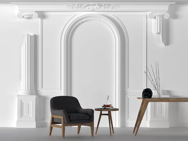 cornise poliuretan interior  