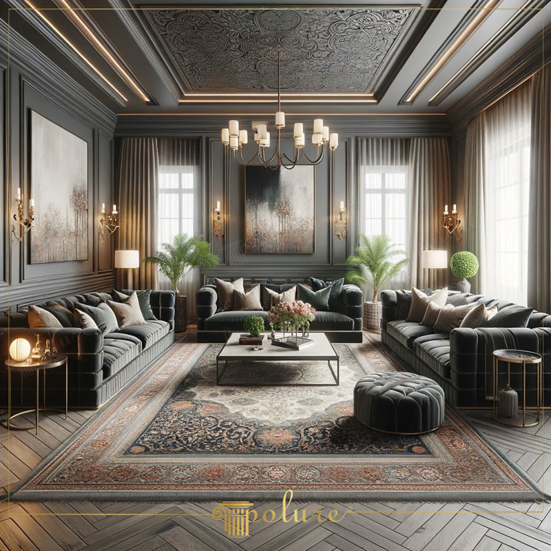 Stil Neoclasic Interior  Stilul neoclasic interior explicat: cornișe curate, chenare simetrice, plintă înaltă și pilaștri din poliuretan, ușor de montat în casa deja f