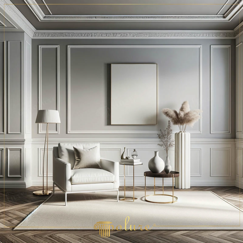 Chenare Decorative Perete  Chenare decorative din poliuretan pentru pereți: ramă cu relief, montaj cu adeziv, colțuri precise și finisaj vopsibil. Vezi modelele pentru livin