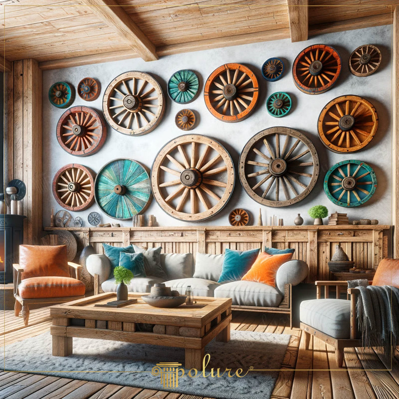 Amenajare Living Rustic  Idei de amenajare living rustic: grinzi decorative, console și panouri din poliuretan turnat, ușor de montat, amorsate din fabrică și gata de vops