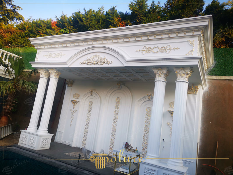 Coloane și Pilaștri Decorativi  Coloane, semicoloane și pilaștri decorativi din poliuretan turnat pentru casa ta: ușori, rezistenți la umezeală, grunduiți și gata de vopsit. M