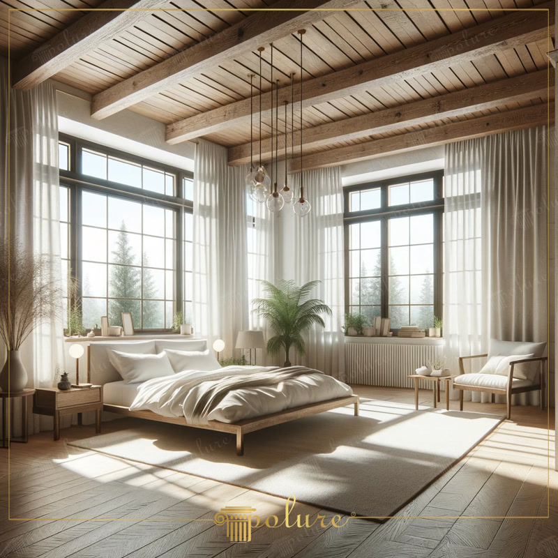 Decoratiuni Plafon Rustic  