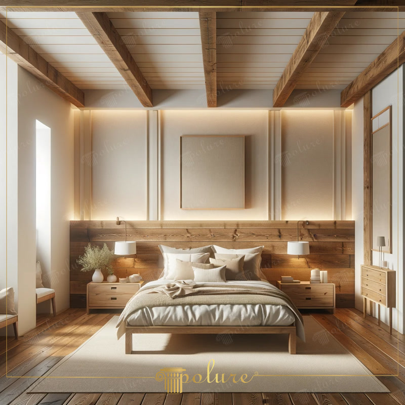 Decoratiuni Plafon Rustic  
