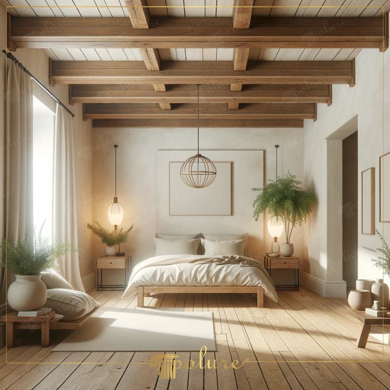 Decoratiuni Plafon Rustic  