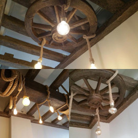 Decor rustic în case noi