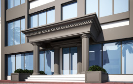 Villa Exterior Door Entry Decor Suggestions