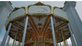 Idei de design pentru carusel de parc de distracții O experiență distractivă, plină și plină de culoare