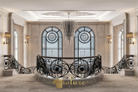A Unique Touch in Classical Interior Design Places Where Aesthetics Meet Time This project offers a unique touch of classical interior design, where aesthetics meet with time. The atmosphere created in the interiors is enriched 