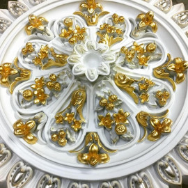 Incuson belly polyurethane gold leaf paint