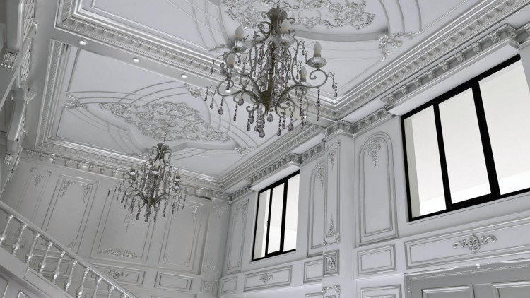 Splendor of Timeless Aesthetics A Unique Experience in Classical Interior Design This project reflects the timeless aesthetics of classical interior design that offers a unique experience. The atmosphere created in the interiors has a fascinating magnificence with original details and elegant touches. The decorated details turn every space into a work of art. The color palette, with its warm and rich tones, provides a warm and luxurious atmosphere to the interiors.