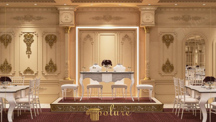 The Expression of Timeless Elegance: An Aesthetic Journey in Classical Interior Design This project is a unique project that offers an aesthetic journey of classical interior design. It adds a completely different atmosphere to interior spaces with the expression of timeless elegance, while the attention to detail and richness attracts attention. The elegance of classical furniture, the magic of original patterns and handcrafted details add character and uniqueness to the spaces. Ceiling decorations, columns and carvings Craftsmanship details transform each space into a fascinating work of art. The color palette adds warmth and a luxurious atmosphere to interior spaces with its warm and rich tones. This project aims to offer an unforgettable experience by bringing an aesthetic journey of classical interior design to modern living spaces.