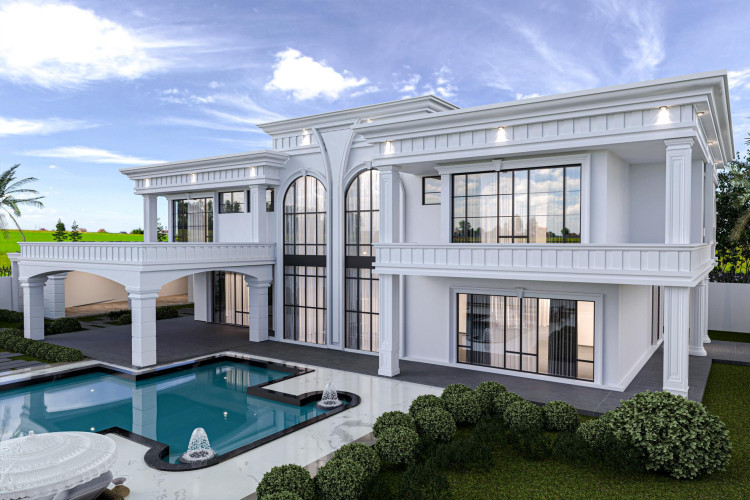 Modern Classic Villa Modele de design exterior Vila modernă și clasică Când vine vorba de decorarea vilei, practic o împărțim în două grupe: decor clasic și modern de vilă.Putem descrie pur și simplu vila clasică ca pe un decor strălucitor.Pentru decorațiunile moderne de vile, putem vorbi despre un decor interior minimalist. . Ambele tipuri de decorare a vilei au propriile caracteristici.Aplicăm culori unice și stiluri de mobilier.În pregătirea proiectelor de vile, cel mai important element de luat în considerare în timpul proiectării și implementării este utilizarea corectă a spațiului de lucru.De aceea, ca Cess Architecture, există sunt două aspecte pe care le subliniem împreună cu arhitecții noștri. Aceste aspecte sunt următoarele: Acordăm importanță armoniei tuturor materialelor care urmează să fie utilizate între ele. Suntem foarte atenți să nu compromitem integritatea conceptului ales. Principiile noastre de lucru sunt servicii de calitate și satisfacție a clienților.