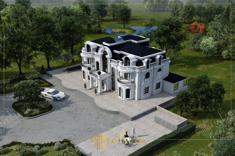 O experiență unică de vilă Idei exterioare de vile clasice de lux Evidențiază potențialul ideilor exterioare de vile clasice de lux pentru a oferi o experiență unică de vilă.Titlul reflectă originalitatea și unicitatea designurilor exterioare care îmbină luxul și stilul clasic.Detaliile arhitecturale magnifice, ușile fermecătoare, ferestrele elegante și elementele decorative adaugă o atmosferă impresionantă. la vile de lux.Aceste idei exterioare pentru vile de lux își propune să ofere proprietarilor săi o primă impresie atrăgătoare.Detaliile estetice și atent selectate sporesc caracterul și măreția reședințelor, permițând rezidenților să se bucure de lux și confort.