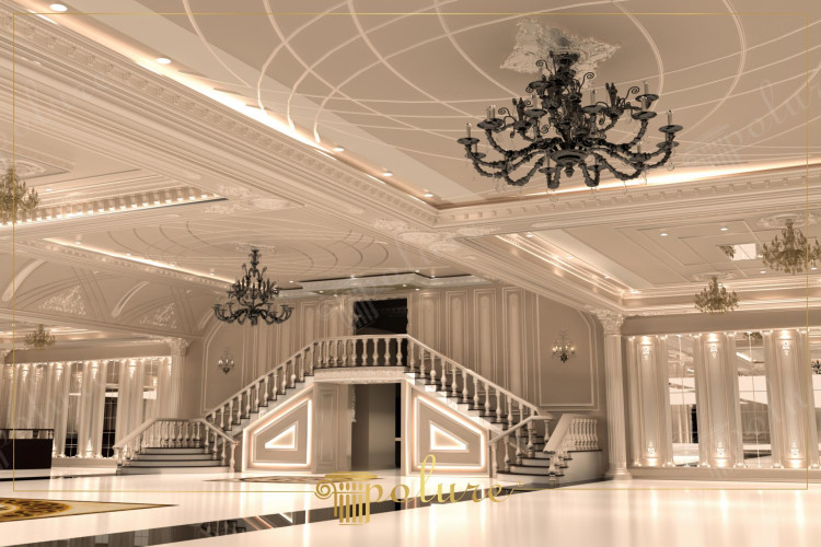 Un loc unic cu un interior clasic decorat cu detalii istorice în urmele timpului Acest proiect pășește în lumea fascinantă a designului interior clasic și oferă un spațiu unic care poartă urmele istoriei până în prezent, detaliile impecabile, sculptura și elementele atent selectate adaugă o notă istorică și o estetică fascinantă. Coloanele elegante și decorațiunile impresionante de tavan fac din fiecare spațiu o operă de artă Paleta de culori oferă o atmosferă prietenoasă spațiilor interioare prin tonurile sale calde și bogate. Acest proiect își propune să ofere o experiență estetică de neuitat, aducând farmecul nostalgic și atemporal al interiorului clasic. design la spații de locuit moderne.