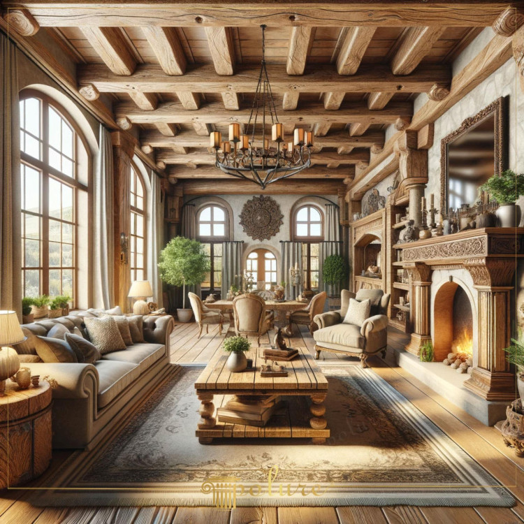 Interior Spaces Enriched with Polyurethane Beams and Log Rafters Polyurethane beam and log rafter models add elegance and warmth to interior spaces by combining the traditional wooden look with modern and light materials. While these materials imitate the expensive and heavy structure of real wood, they offer longer-lasting and easy-to-maintain alternatives. Polyurethane beams, which can be used in all types of interiors, from the living room to the library, offer elegance and warmth. Ideal for those who want durability together. In this article, we will offer ideas on how polyurethane beams and log rafters can be used effectively. We will explore decoration strategies that can add a unique atmosphere to any space by combining classical and contemporary decoration styles.