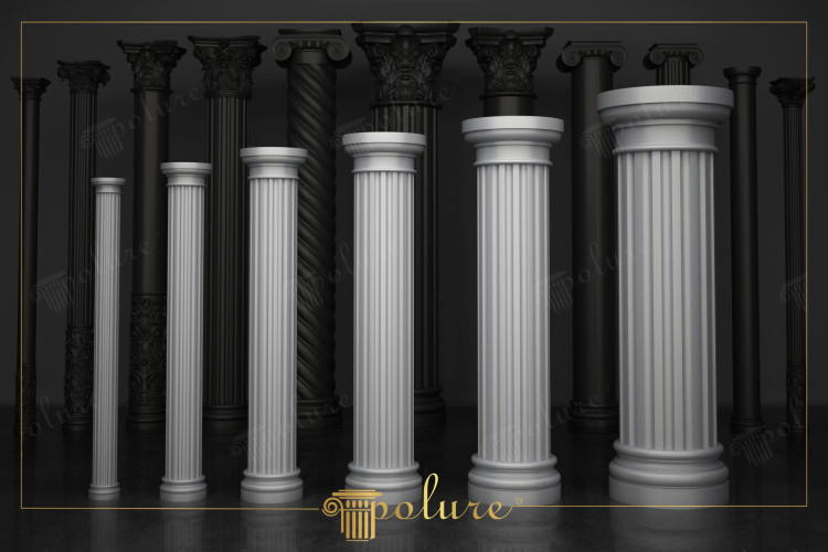 Polyurethane Doric Doric Capital Grooved Column models Polyurethane Column foot bottom pedestal model Fluted columns with polyurethane Doric capitals combine the classical lines of the Doric architectural style with modern building materials, adding a unique aesthetics and durability to architectural decoration. In this article, we will examine polyurethane column bases and how these elegant columns create a transformation in indoor and outdoor decoration. Features of Polyurethane Doric Capitals Doric capitals bring simplicity in architecture and is a symbol of power. The use of polyurethane meets the aesthetic and structural requirements of modern buildings by presenting these classical capitals in a lightweight, durable and easy-to-maintain form. Grooved Column Models Grooved columns are a frequently used feature in classical architecture. Thanks to the flexibility of the polyurethane material, such columns can be easily adapted to all kinds of architectural projects and provide an aesthetically pleasing creates an appearance Polyurethane Column Foot Pedestals Column pedestals are important for structural strength and aesthetic integrity Pedestals made of polyurethane material provide both durability and design flexibility, enabling the columns to be placed safely and aesthetically Modern Building Materials and Aesthetic Designs Polyurethane Doric capital and grooved columns with modern building materials It brings together aesthetic design. These columns, which are used in indoor and outdoor decorations, give an elegant appearance to all kinds of structures. The Bridge Between Classical and Contemporary Architecture. These columns blend the simplicity and strength of the classical Doric architectural style with modern material technology, adapting to all kinds of structures. Can be used in indoor and outdoor decorations these columns open a new dimension in architectural decoration by integrating historical and modern design elements. Conclusion Fluted columns with polyurethane Doric capitals offer ideal solutions to ensure aesthetic and structural integrity in architectural decoration. With the flexibility of modern materials and the elegance of classical design, architects and designers can create unique and These products represent a perfect integration of historical and modern design, taking structural aesthetics to a new level.