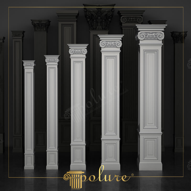 For designers and architects who want to keep the elegance of classical architecture alive in today's buildings, polyurethane material offers an ideal choice with its flexibility and durability. Polyurethane plaster columns, Ionic plaster capitals and