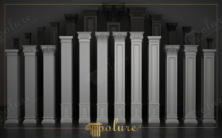 Coloane din tencuială poliuretanică de 40 cm Capiteluri din tencuială corintică ionică dorice Modele canelate și coloane cu panouri Coloane din tencuială poliuretanică de 40 cm Capetele din ipsos ionic doric și corintic cu modele de coloane canelate și cu panouri Interpretarea monumentală a arhitecturii clasice Arhitectura clasică dă prioritate eleganței și esteticii, prezentând și o poziție structurală puternică. Coloane din tencuiala poliuretanică cu diametrul de 40 cm Ion Doric și anteturile corintice din ipsos cu modele de coloane canelate și panou îmbină perfect această estetică și funcționalitate, mai ales în proiectele monumentale și de anvergură. În acest articol, vom examina în detaliu caracteristicile, zonele de utilizare și avantajele acestor elemente arhitecturale.