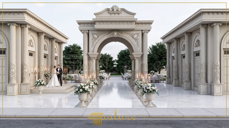 Arcuri si Coloane Decorativ din Poliuretan pentru Exterior