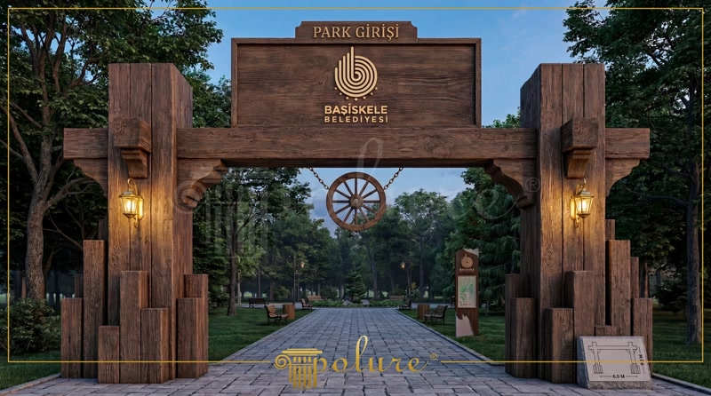 Grinzi din Poliuretan pentru Dormitor la Mansardă Dormitor rustic la mansardă amenajat cu grinzi decorative din poliuretan, șemineu din piatră și corpuri de iluminat calde.
